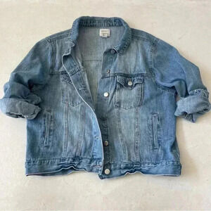 Forever 21 Denim Jean Jacket Size L